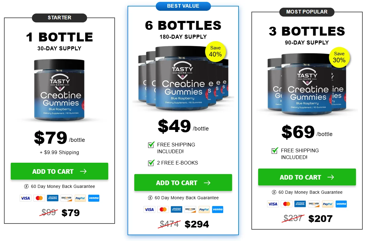 Creatine Gummies Official Website USA